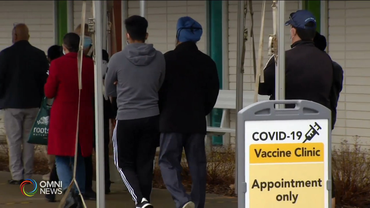 密西沙加的疫情進一步舒緩 -- Jun 23, 2021 (ON)