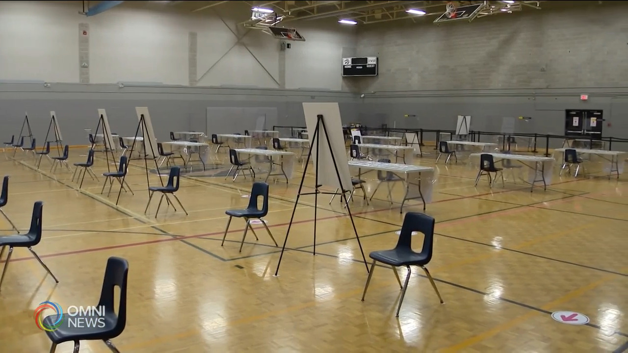 皮爾區下星期關閉兩間大型接種中心 -- Jul 22, 2021 (ON)