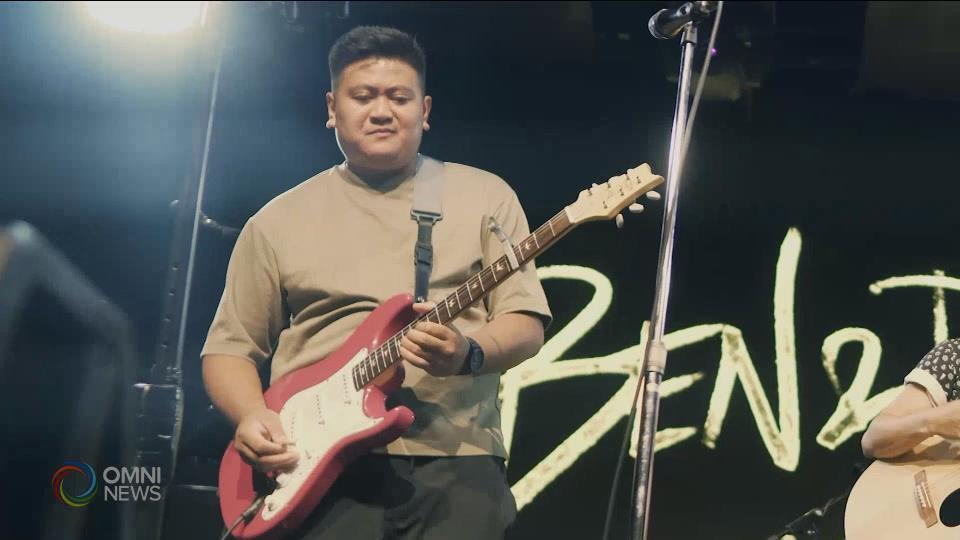 Paghahanda ng isang Filipino Canadian band sa gaganaping fireworks display sa Vancouver kung saan kabilang ang Team Philippines