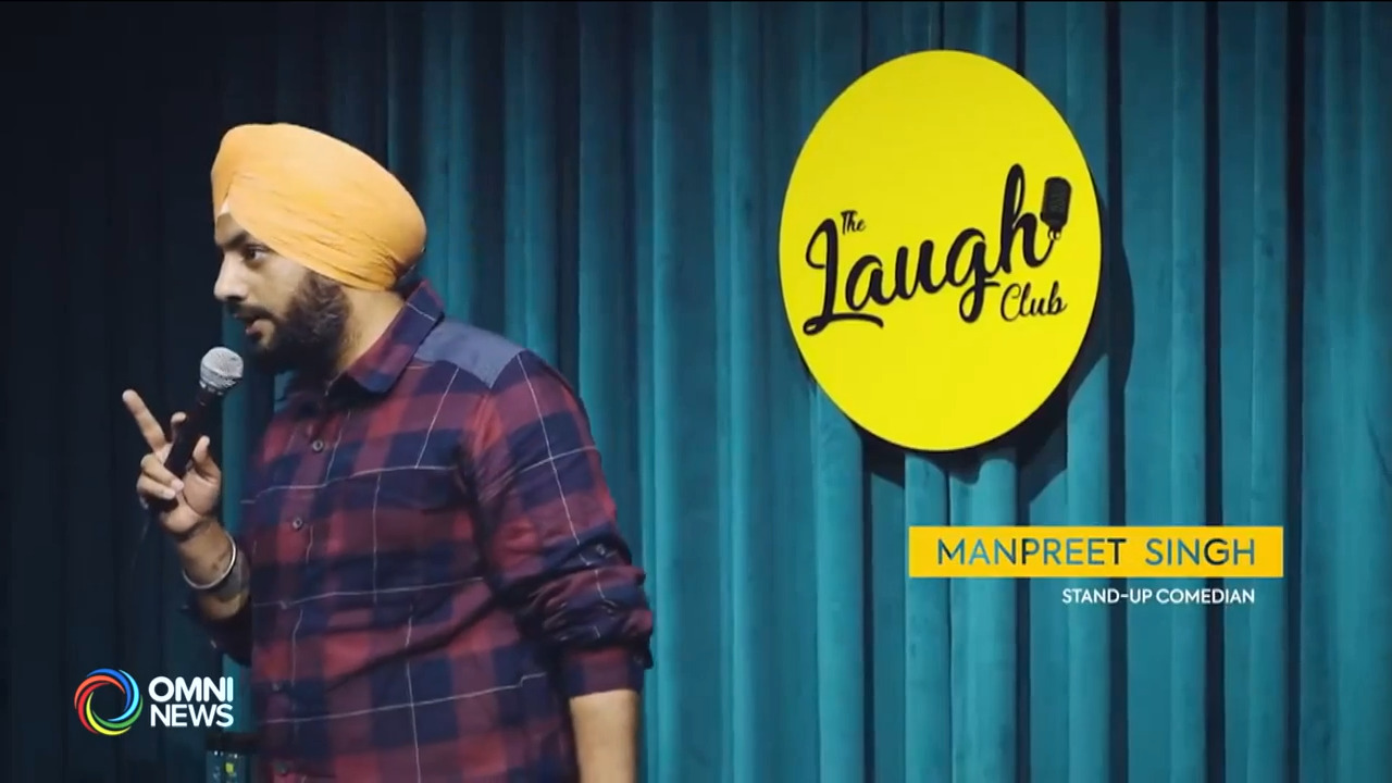 Manpreet Singh's stand-up comedy in Canada