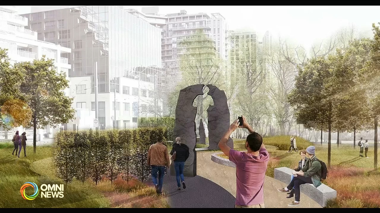 Terry Fox雕塑於多伦多湖滨音乐花园揭幕