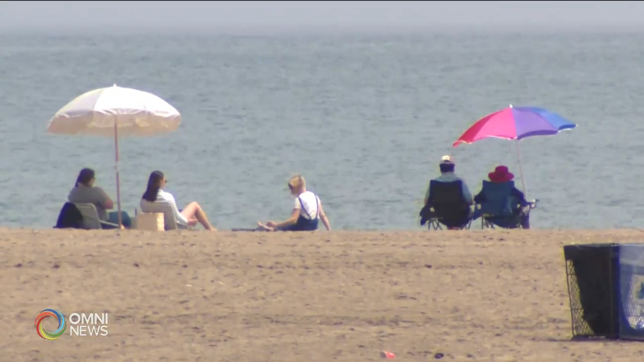 周末天氣炎熱 多市開放10個湖灘消暑 -- Jun 04, 2021 (ON)