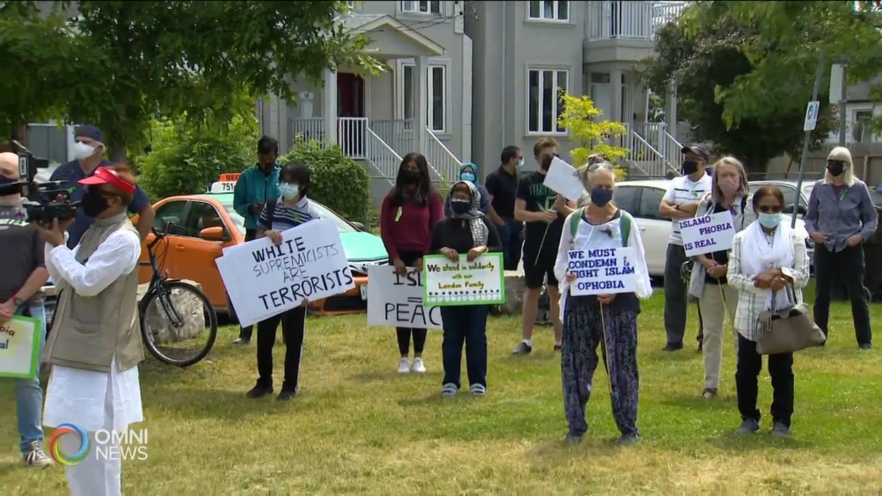 多倫多反仇恨遊行 聲援倫敦市受襲家庭 -- Jun 11, 2021 (ON)