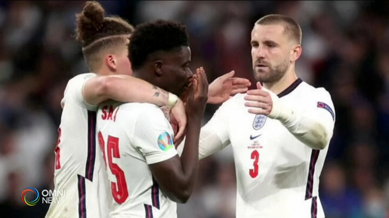 英格兰黑人球员遭种族歧视言辞攻击－ Jul 12, 2021