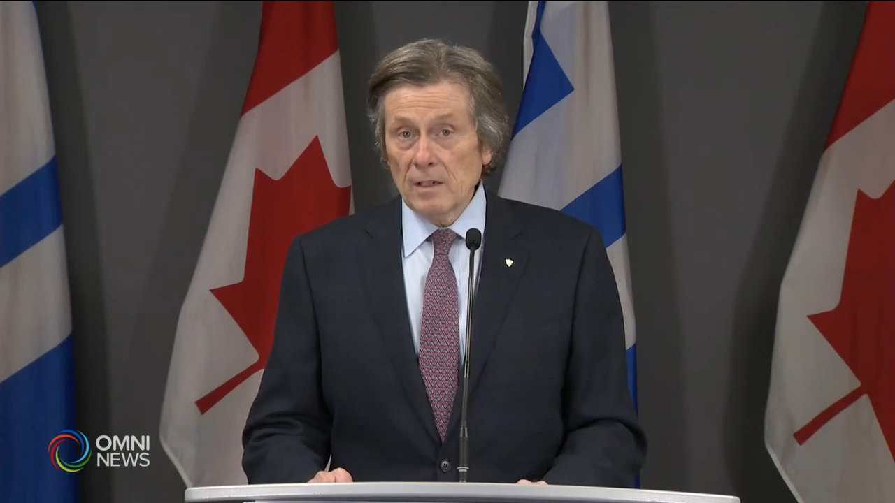 John Tory呼吁市民快去打疫苗－ Apr 07, 2021