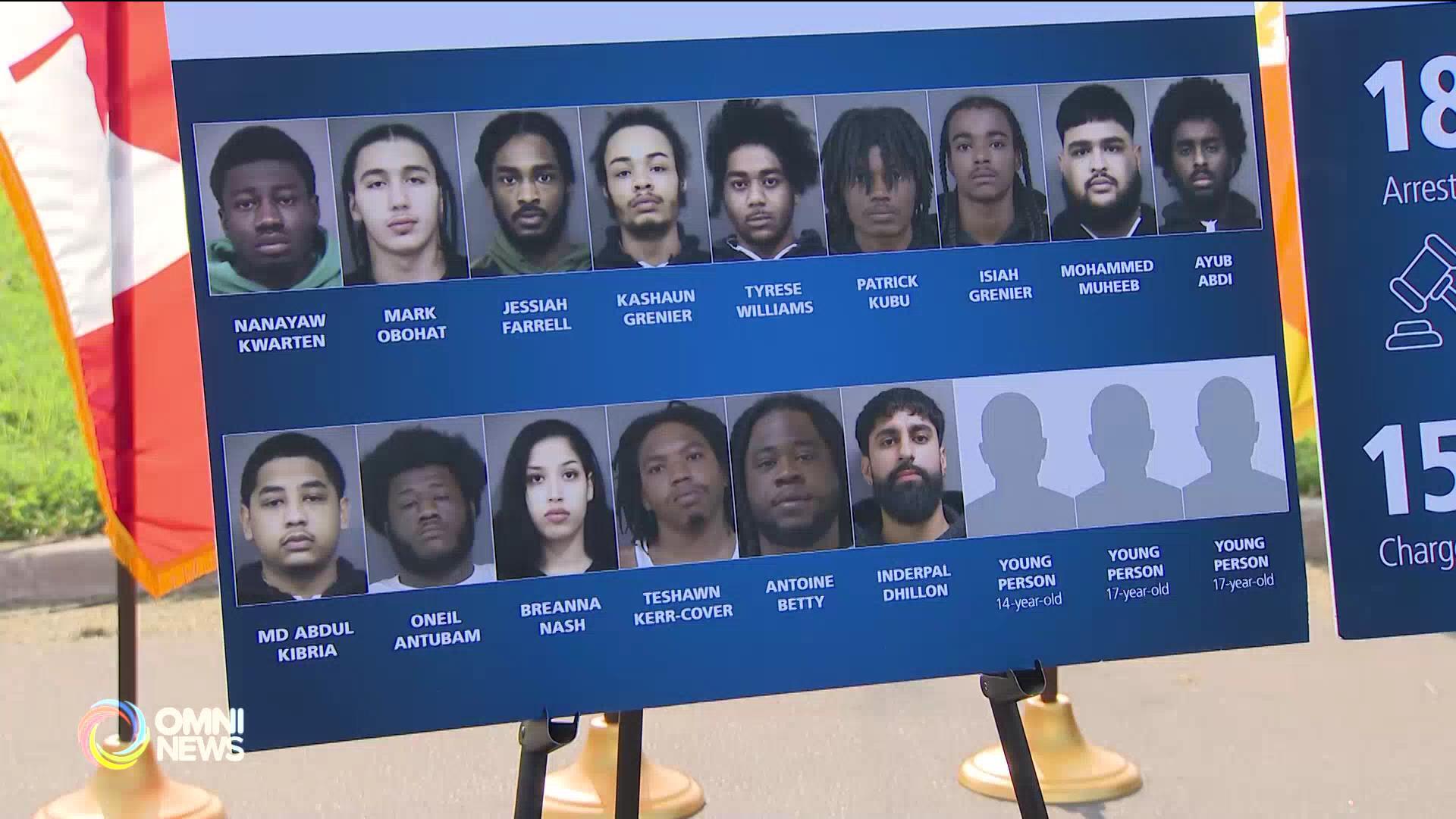 皮尔区警队破获暴力犯罪集团