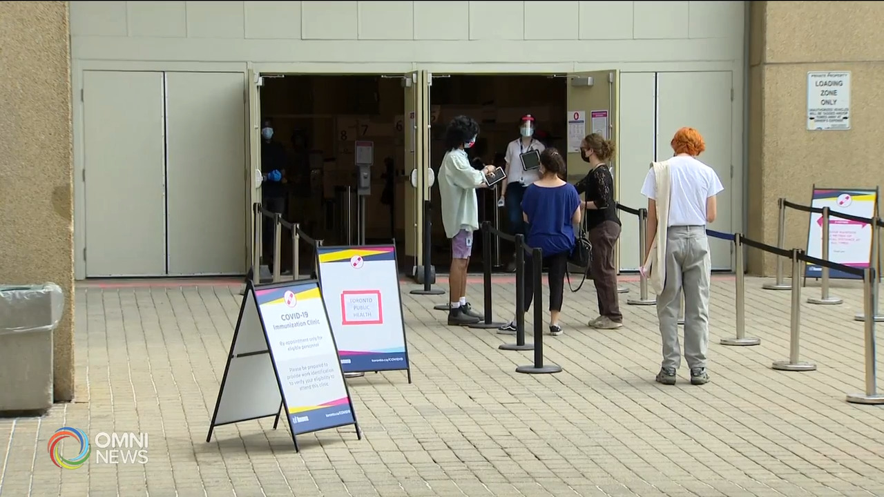 多伦多为有障碍的市民提供疫苗接种－ May 19, 2021