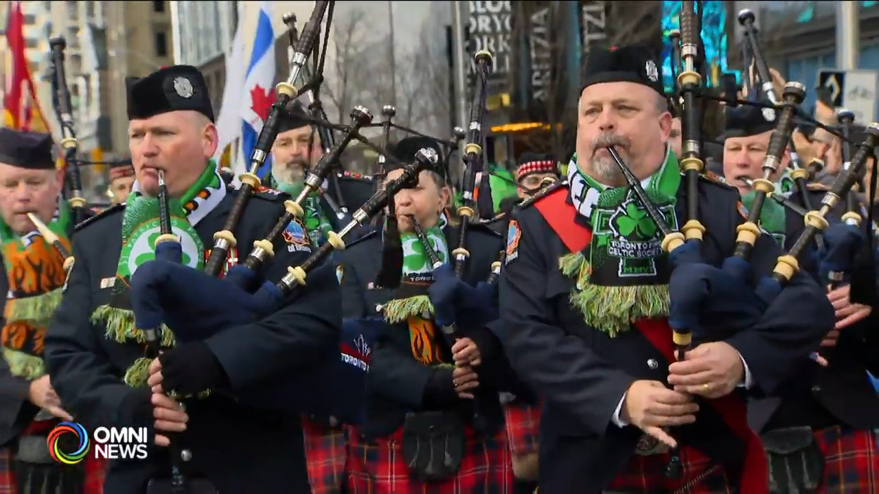 Philippine Heritage Band kasali sa St. Patrick's Day parade sa Toronto