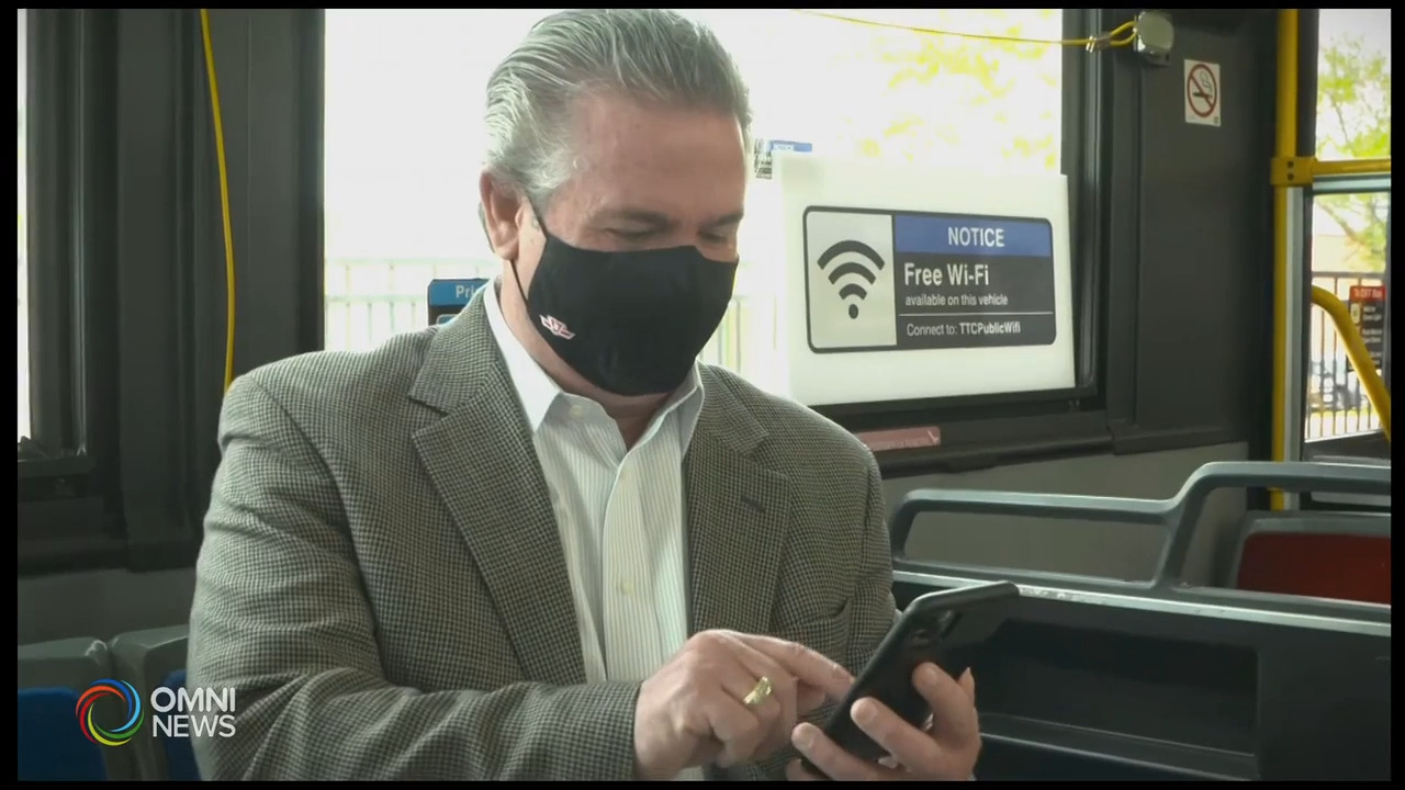 部分TTC公车提供免费wifi上网服务－ May 31, 2021