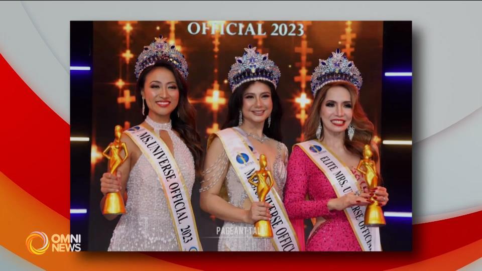 Isa sa mga korona ng Mrs. Universe Official 2023, naiuwi ng Pinay-Canadian.