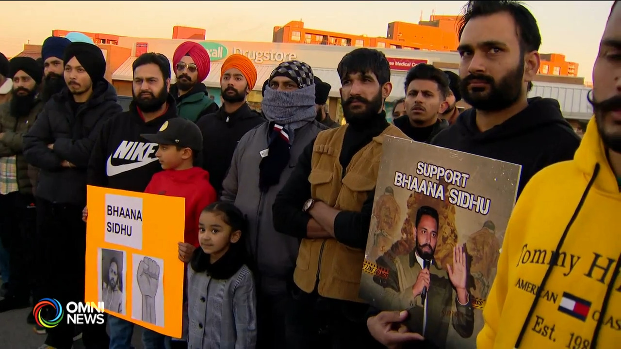 Brampton residents protest after Bhana Sidhu arrested in India
