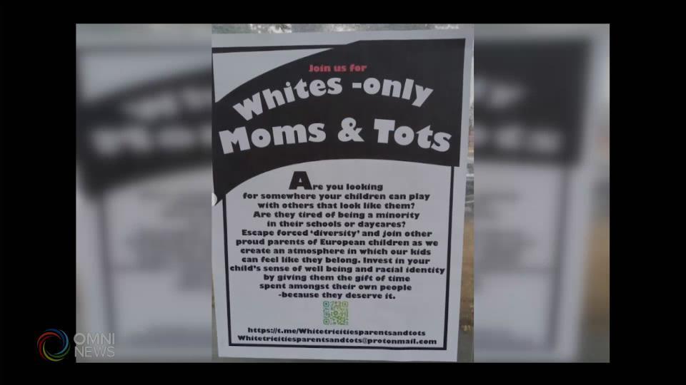 Whites Only poster na kumalat sa Port Coquitlam, B.C., umani ng batikos Whites Only poster na kumalat sa Port Coquitlam, B.C., umani ng batikos