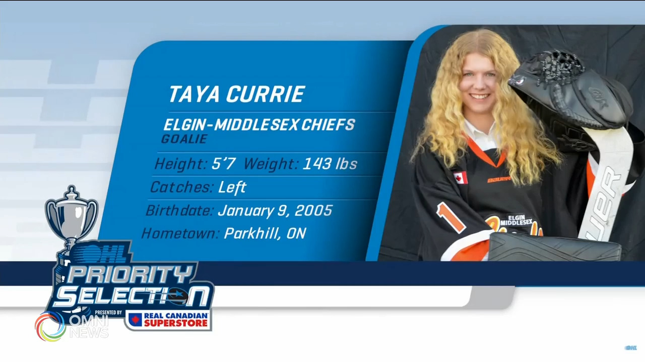 16岁女孩成为安省冰球联盟首位女性球员－ Jun 08, 2021