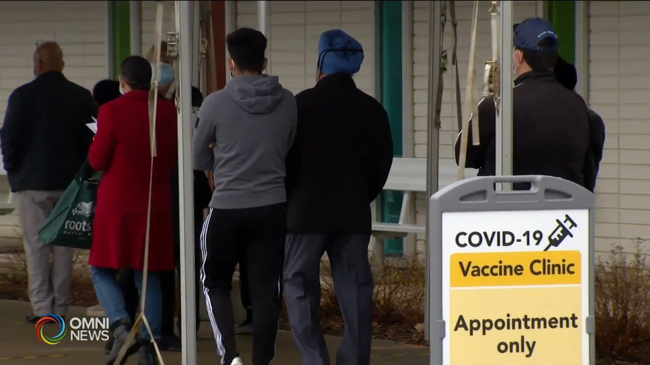 賓頓市開放更多第2劑預約 -- Jun 23, 2021 (ON)