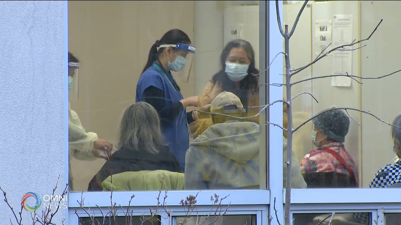 安省有更多地區擴大接種範圍 -- Mar 31, 2021