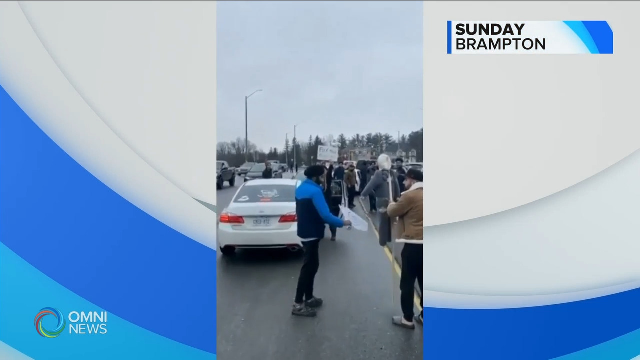 Brampton car rally turns violent