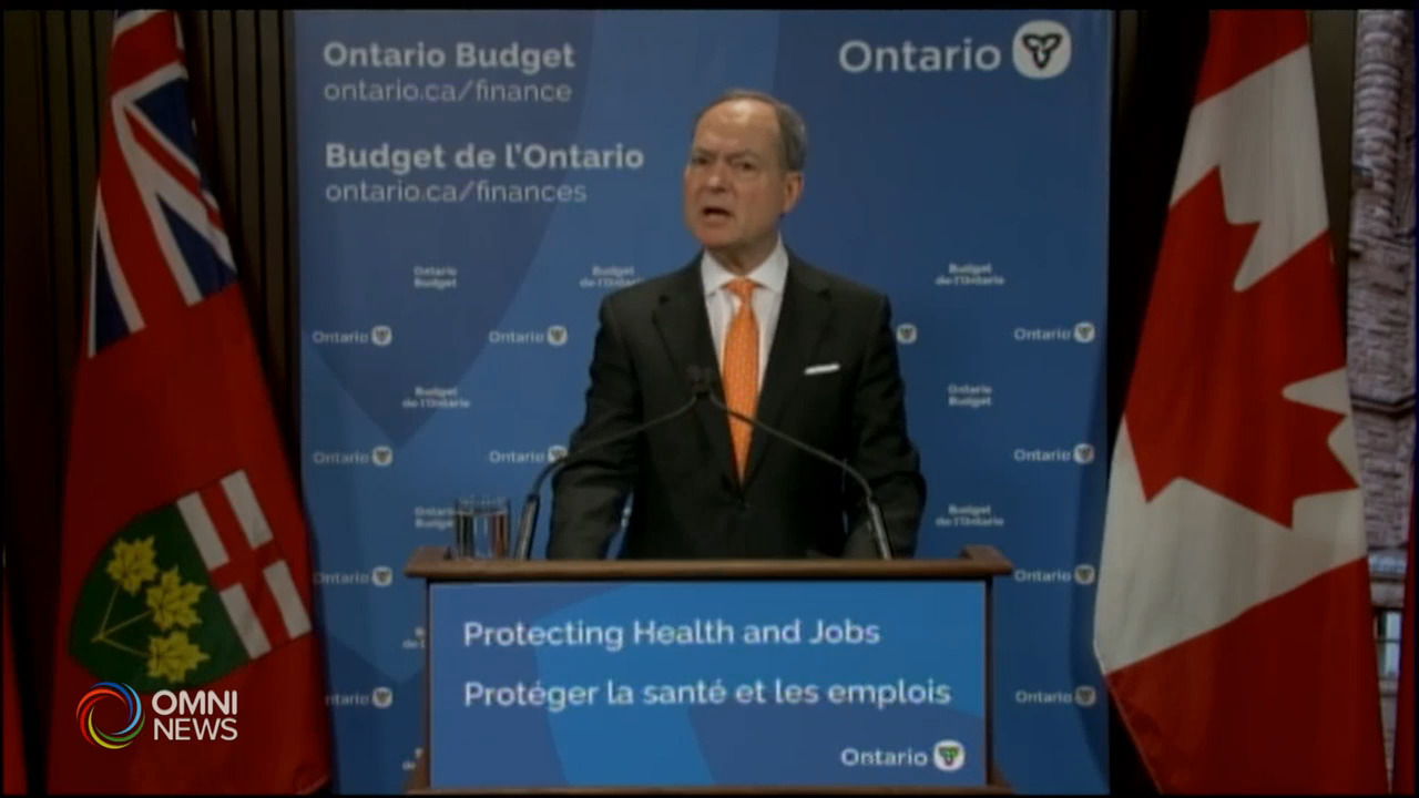 安省財政預算案 本月24日發表 -- Mar 11, 2021 (ON)