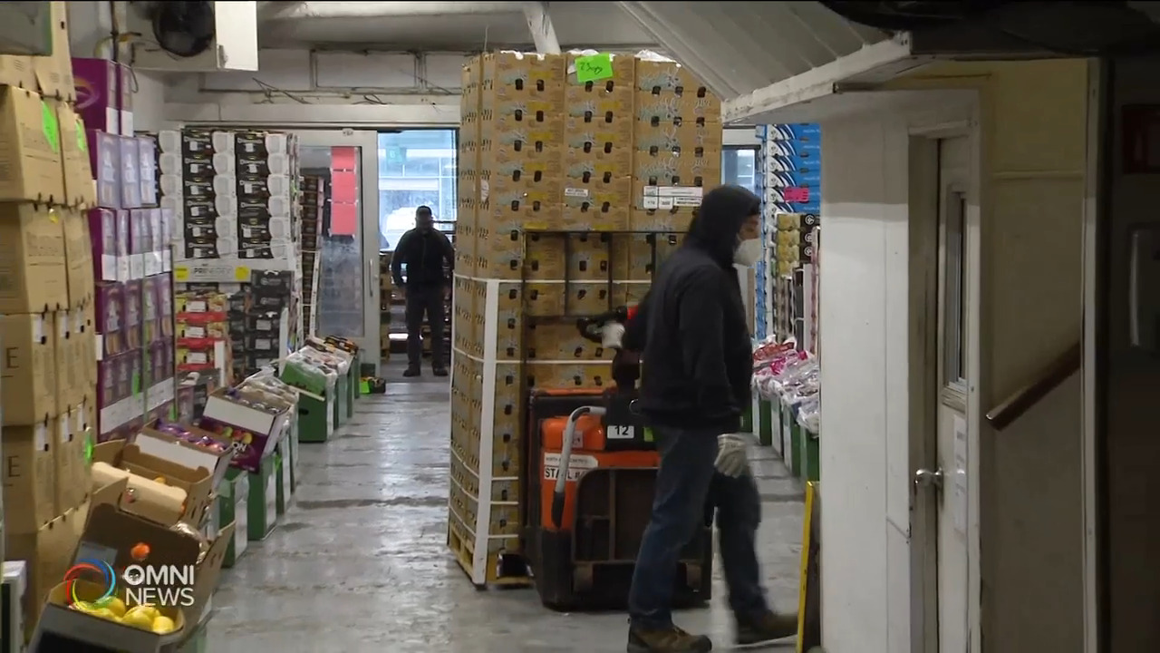 蔬果轉運中心超過兩成員工確診 -- Apr 14, 2021 (ON)