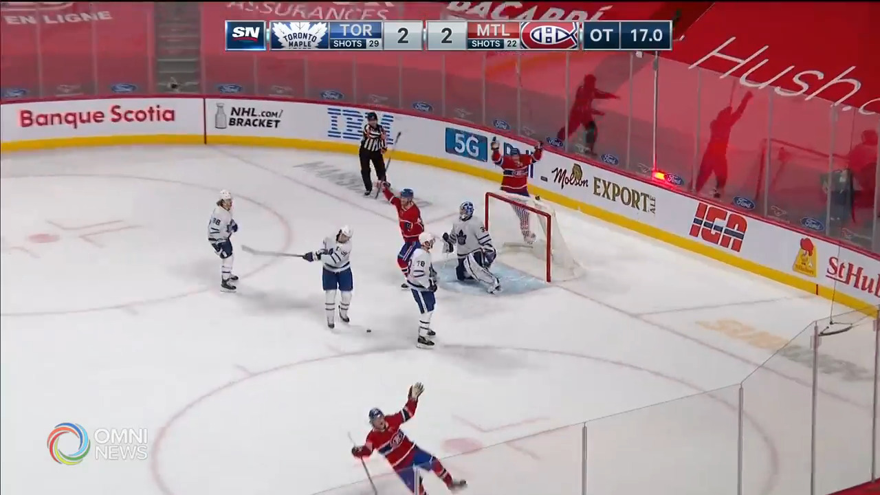 多倫多楓葉加時不敵滿地可加人 -- May 04, 2021 (ON)