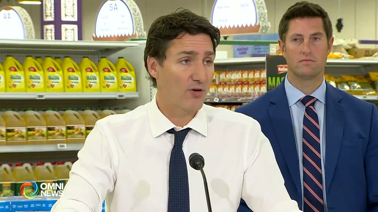 总理杜鲁多访问大多地区談民生政策－ Oct 12, 2022 (ON)