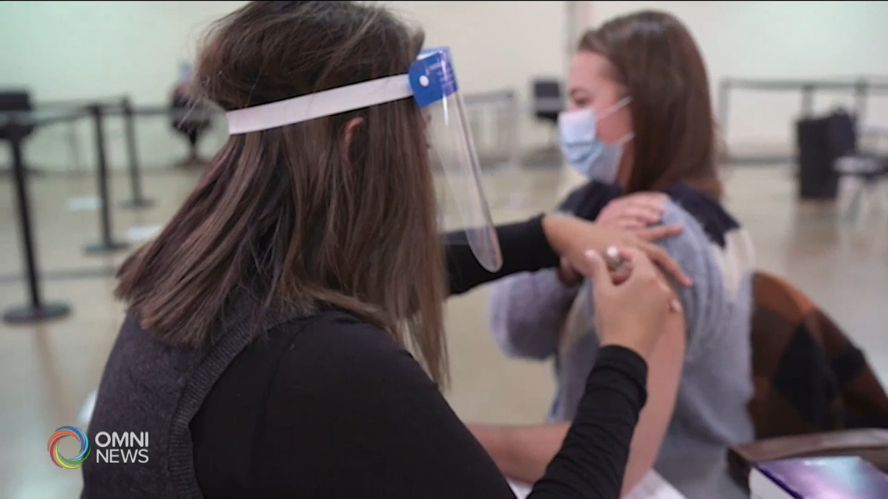 更多不同界別 週二起可預約接種疫苗 -- May 10, 2021 (ON)