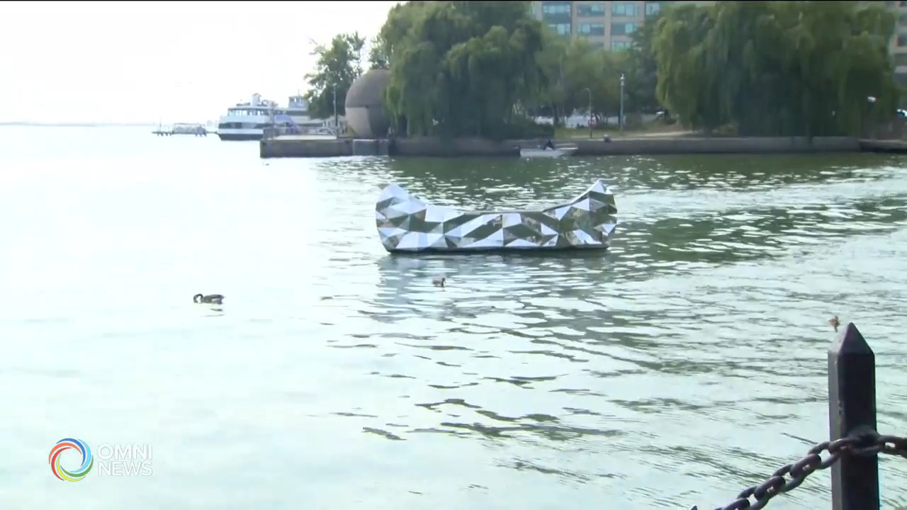 原住民傳說獨木舟多倫多湖濱展出 -- Aug 11, 2021 (ON)