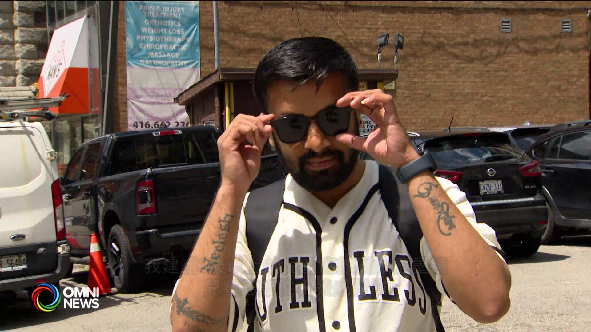 夏季戶外紫外光縹線猛烈 保護眼睛非常重要