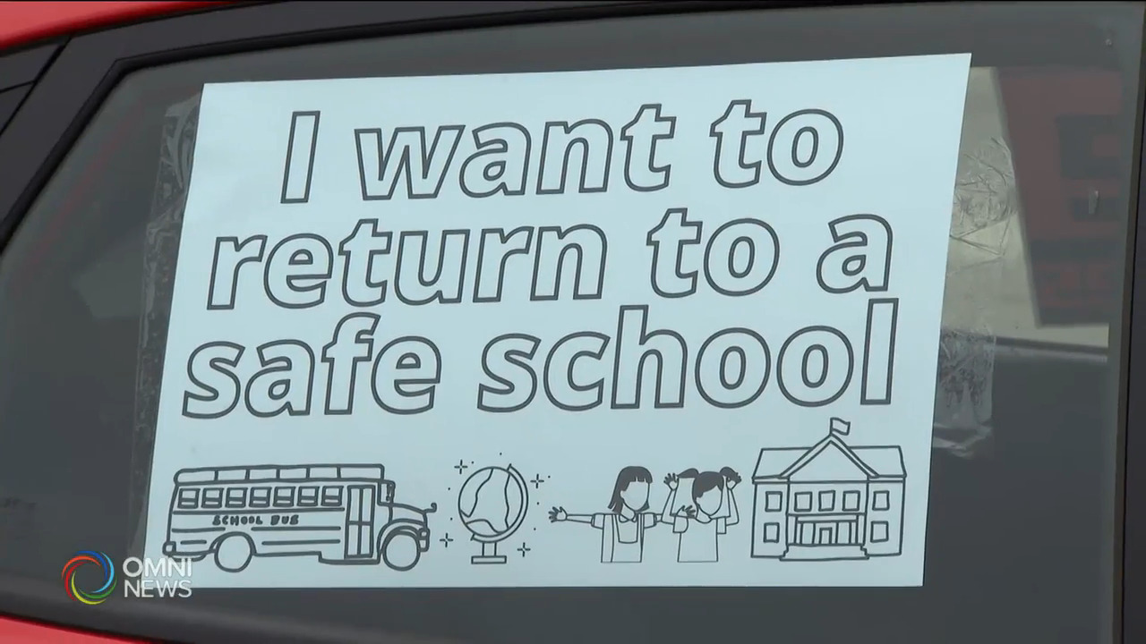 前線工人汽車遊行 要求全面健康保障 -- Apr 16, 2021 (ON)