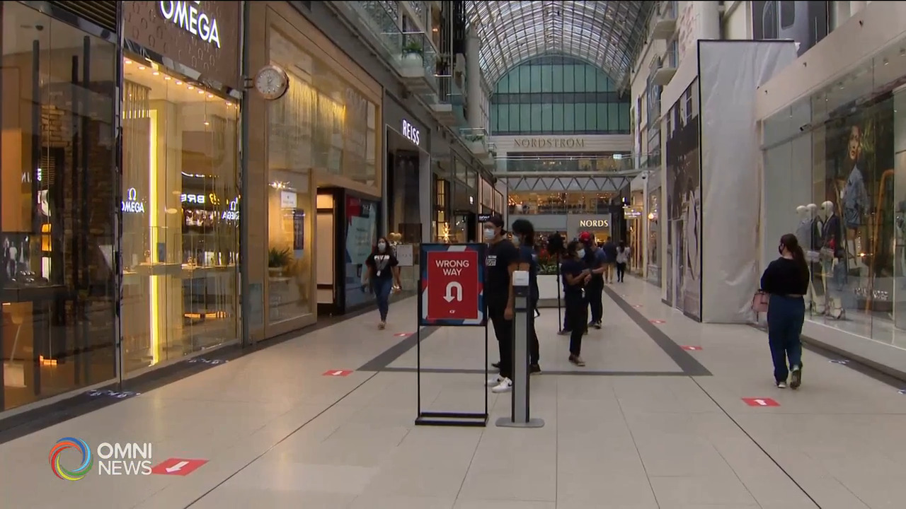 伊頓中心成一日臨時疫苗診所 -- Jul 27, 2021 (ON)