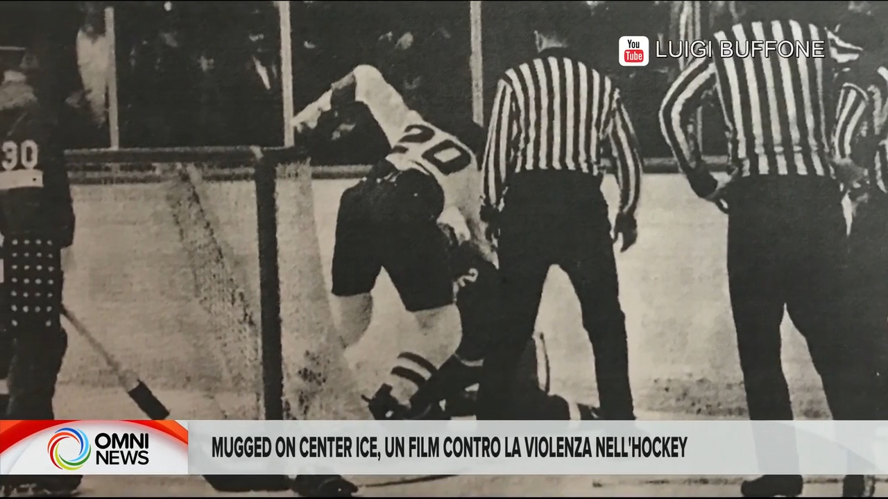 Mugged on Center Ice,...