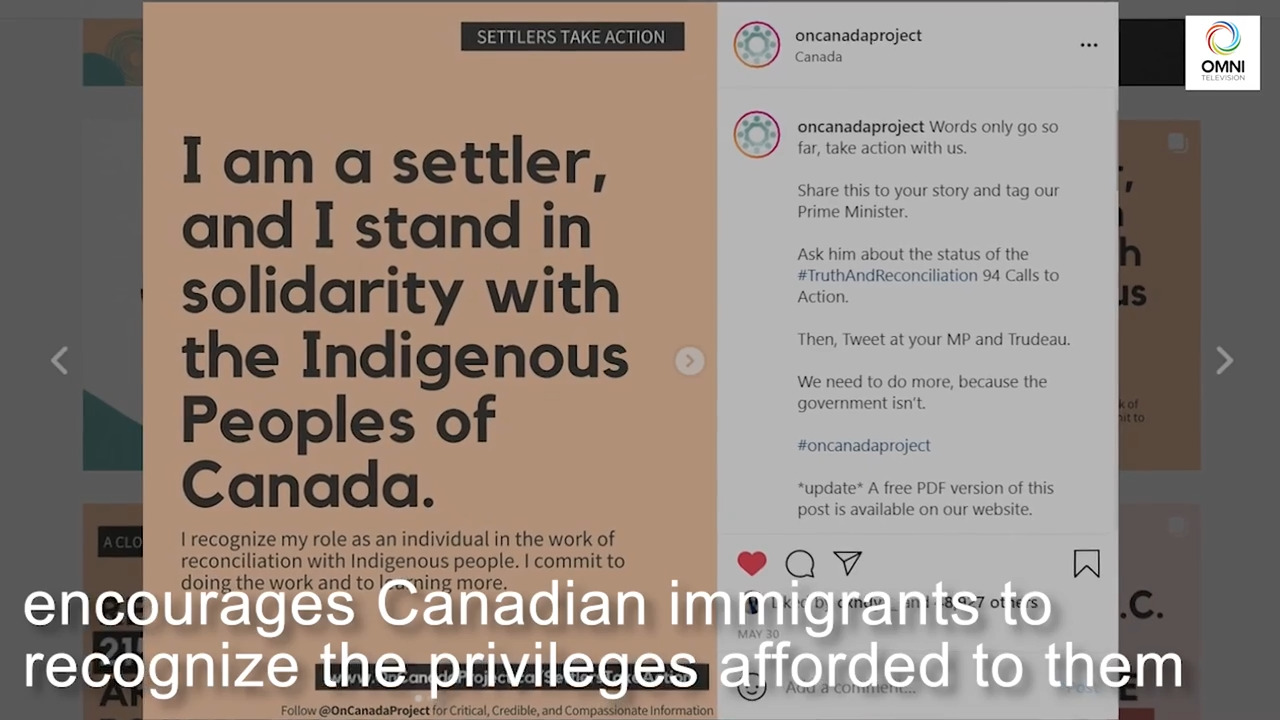The important role Canadian immigrants play in Indigenous reconciliation | OMNI News