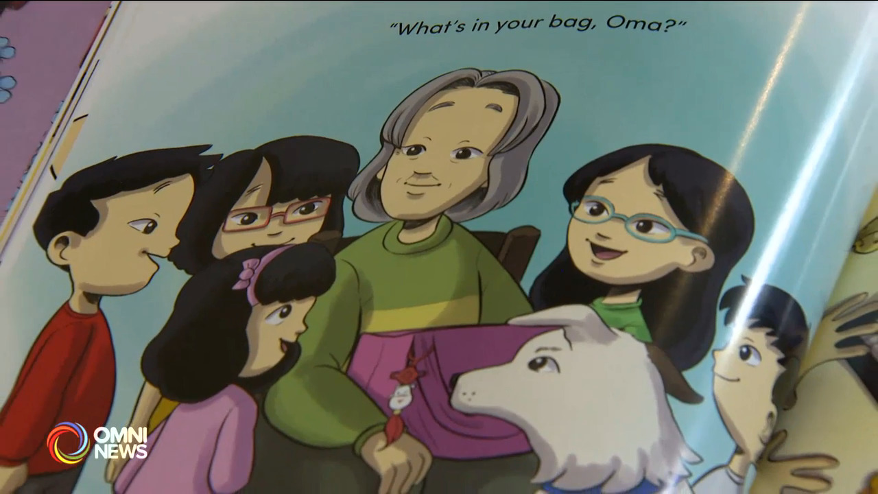 多市華裔作家創作兒童繪本講解失智症