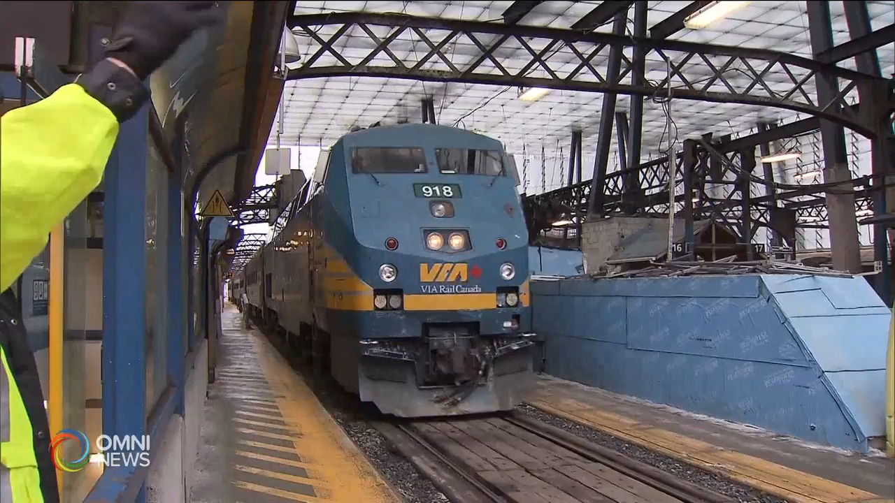 多伦多到魁北克市高速铁路服务－ Jul 08, 2021