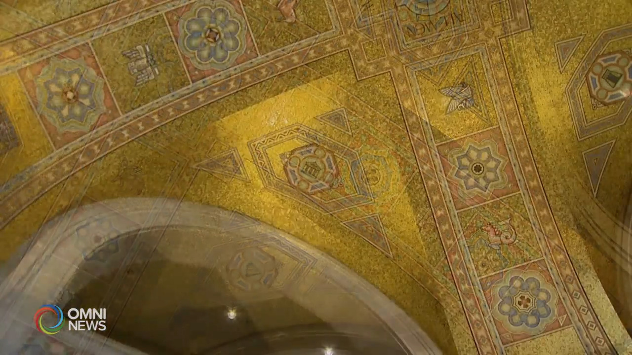 Realizzato da artigiani friulani il mosaico all'ingresso del ROM a Toronto