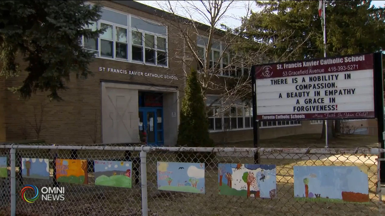 北約克一天主教小學因疫情暫時關閉 -- Mar 09, 2021 (ON)