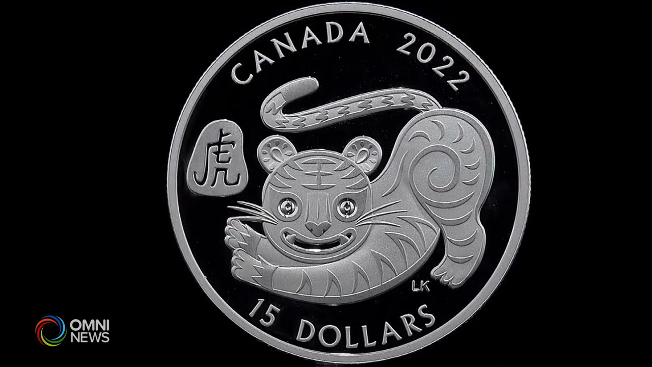 年輕華裔設計師 設計虎年生肖銀幣 -- Aug 11, 2021 (ON)
