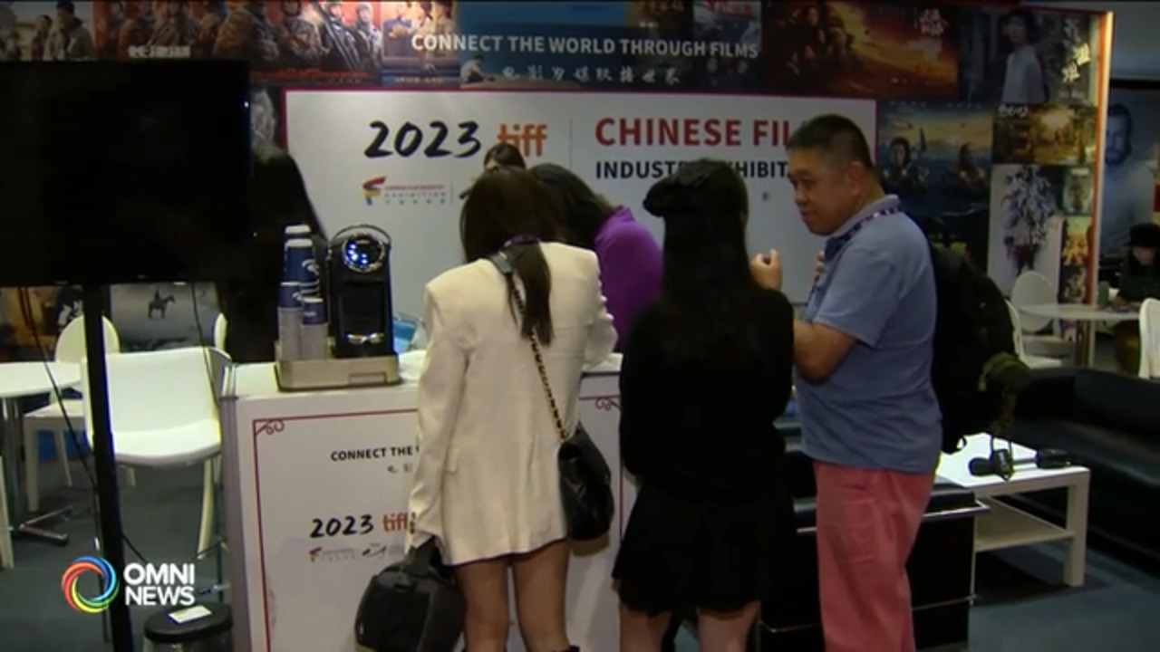 TIFF开幕，中国电影参加TIFF全球电影产业展