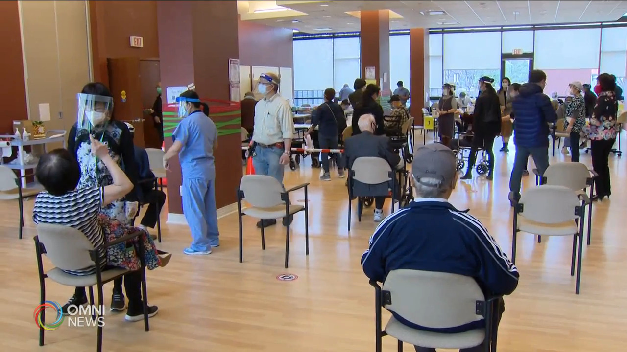 仕嘉堡一長者大廈獲開設流動疫苗注射站 -- Mar 24, 2021 (ON)