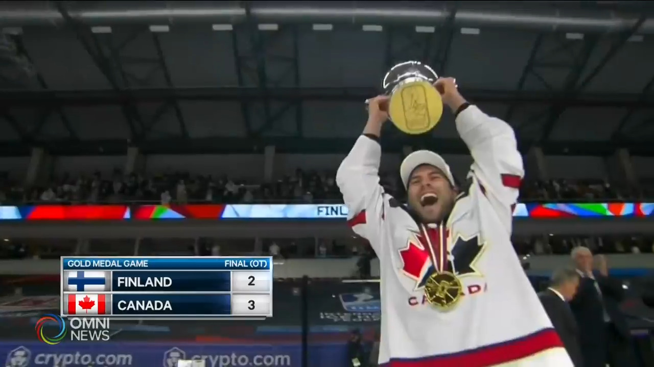 加拿大冰球队拿下世锦赛冠军－ Jun 07, 2021