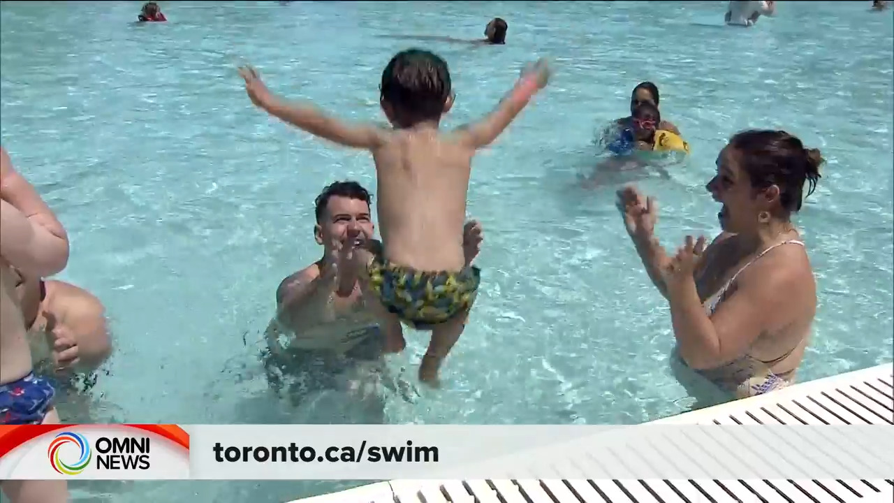 多倫多市开放 10个户外泳池 － Jun 11, 2021