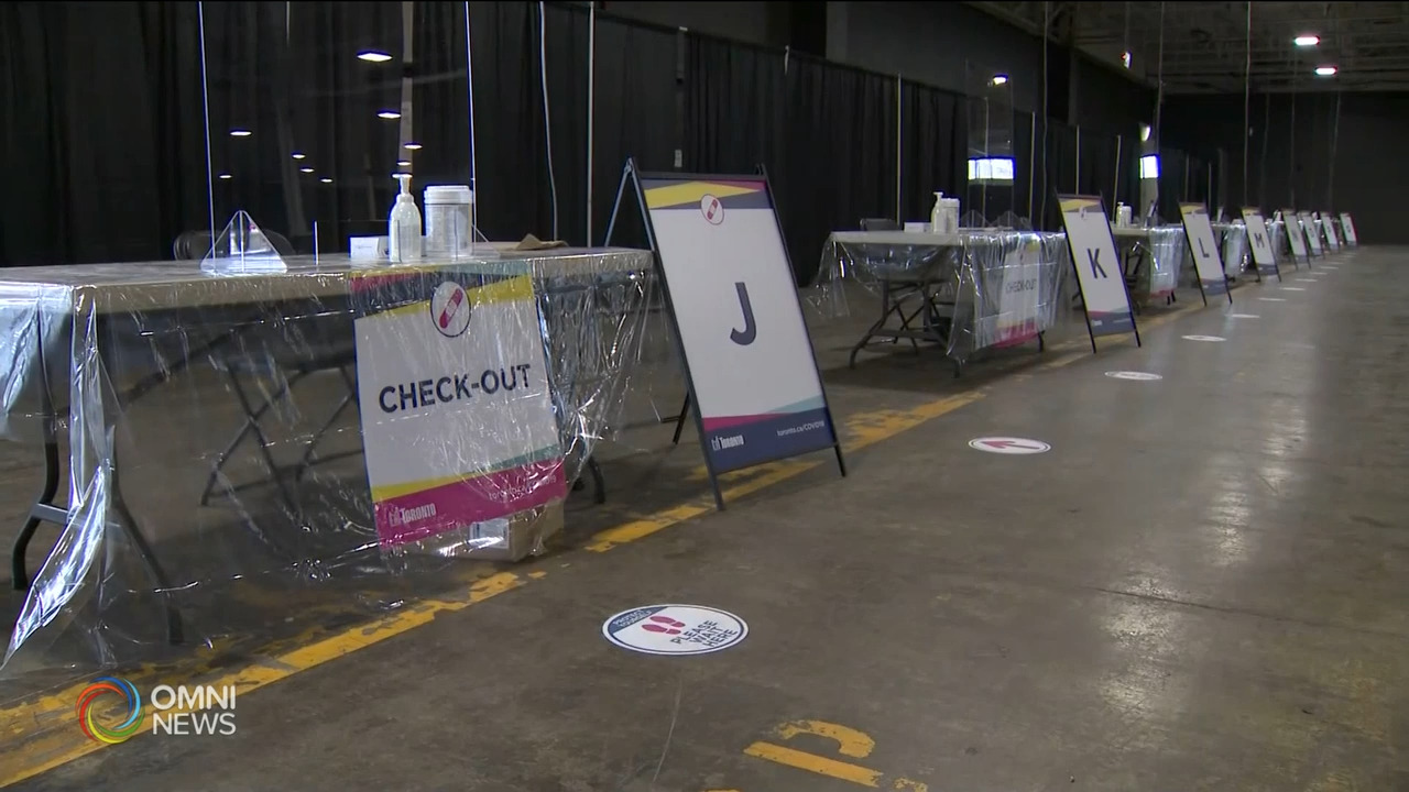 多伦多市三大疫苗接种中心正式开放－ Mar 17, 2021