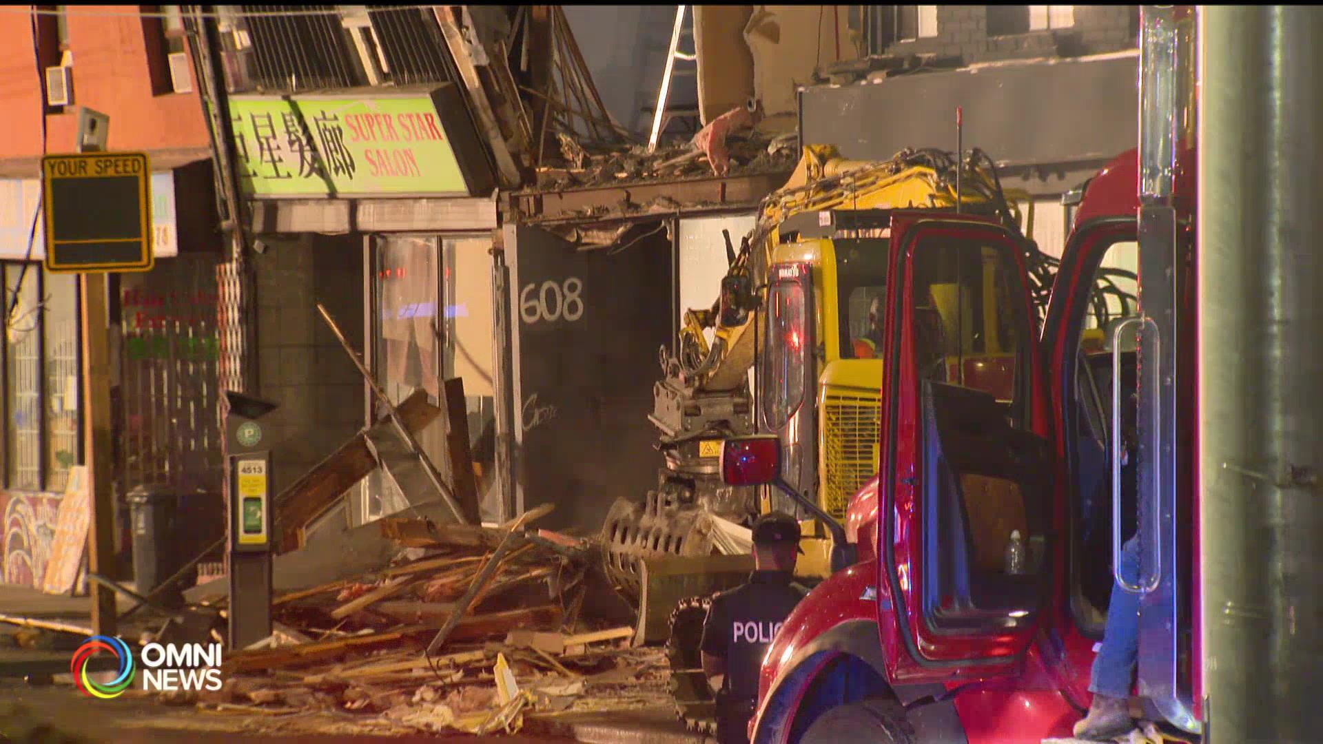 中区唐人街老旧建筑遭拆除, 居民感到无奈