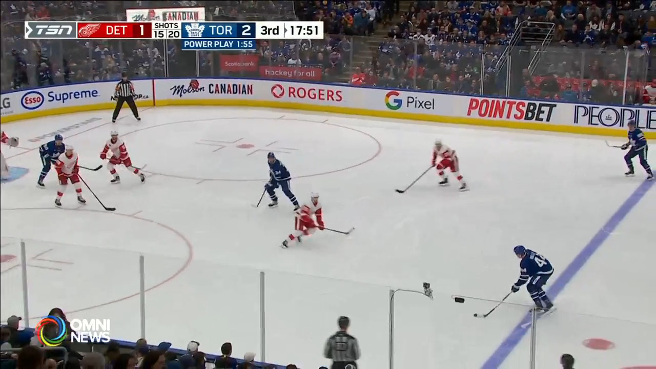 多倫多楓葉新賽季星期三開鑼 -- Oct 11, 2022 (ON)