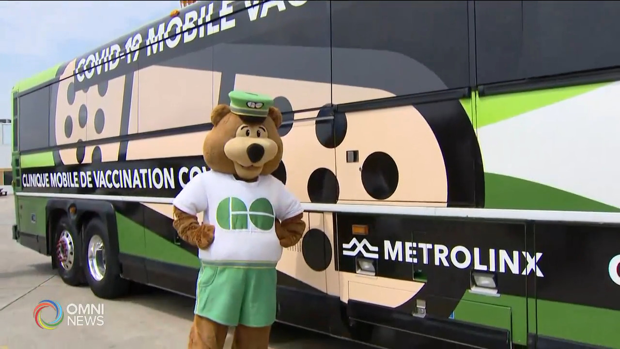 省府推出流動疫苗車 方便市民接種 -- Aug 06, 2021 (ON)