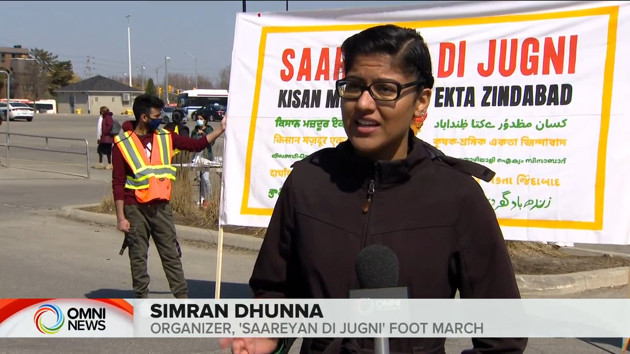 GTA farmer's rally supports protesters in India | OMNI News Punjabi