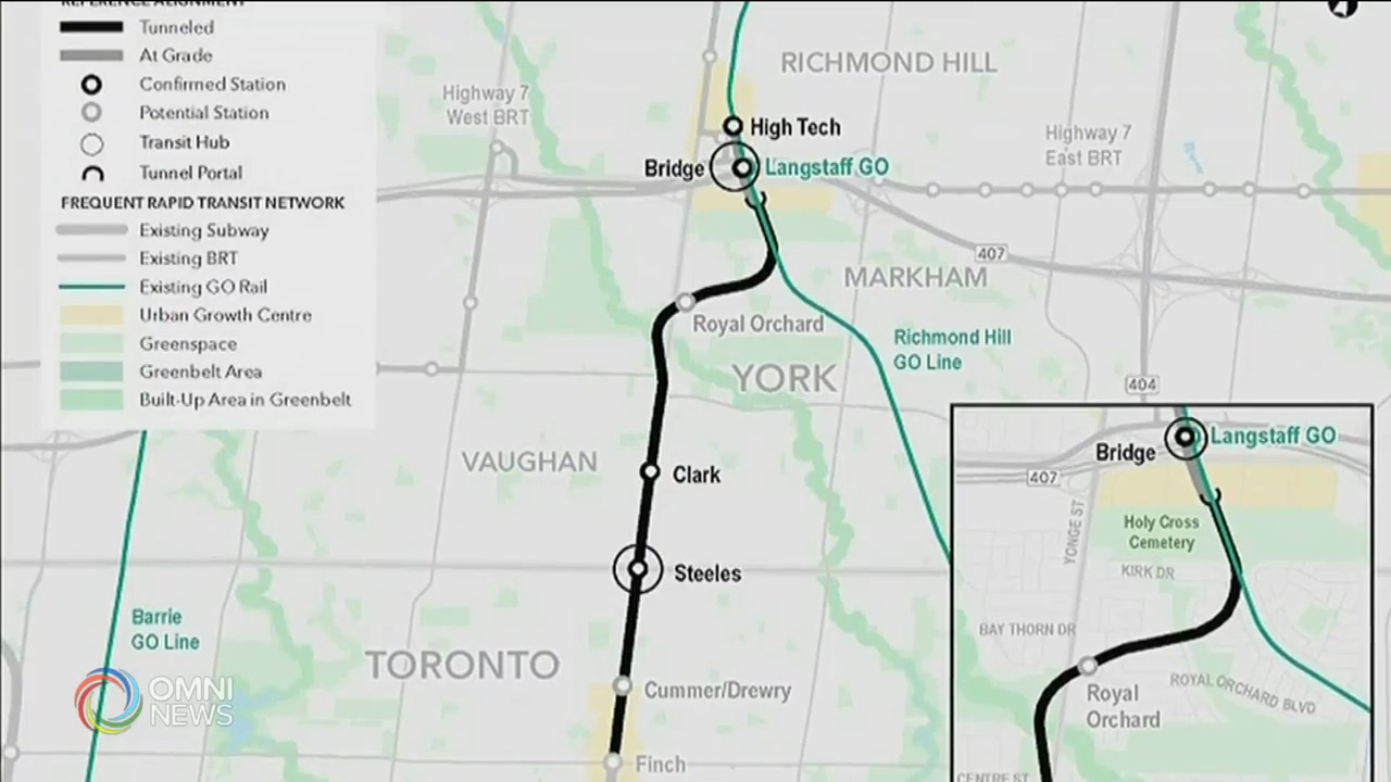 央街地鐵延伸線第4站落戶Clark Ave -- Jul 16, 2021 (ON)