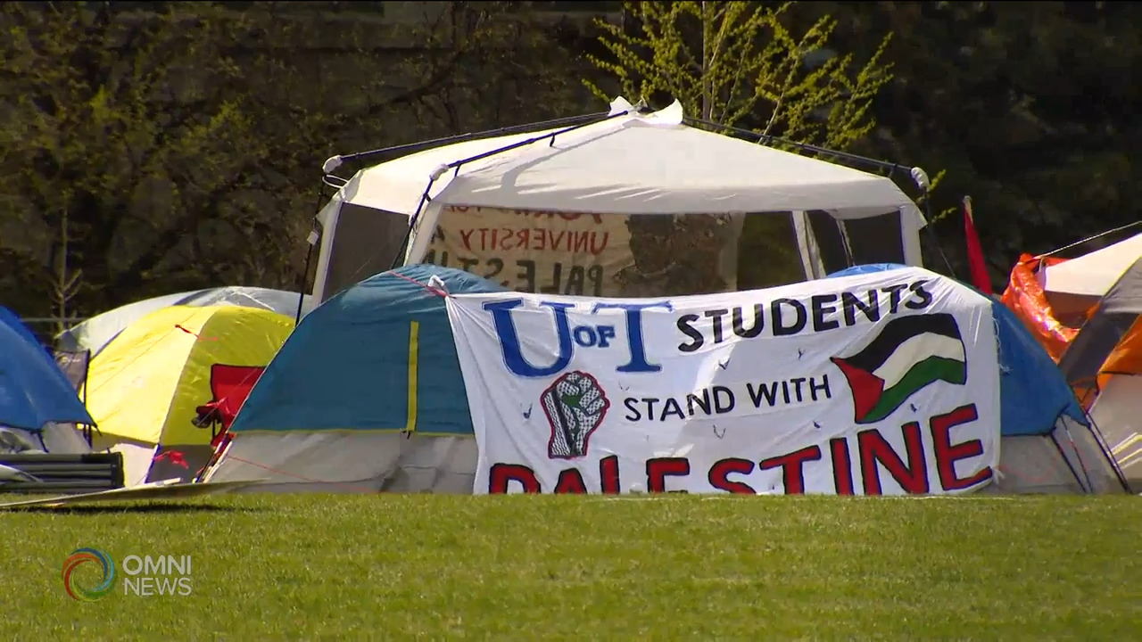 Ilang Pilipinong student groups nakiisa sa pro-Palestine protest sa mga campus 