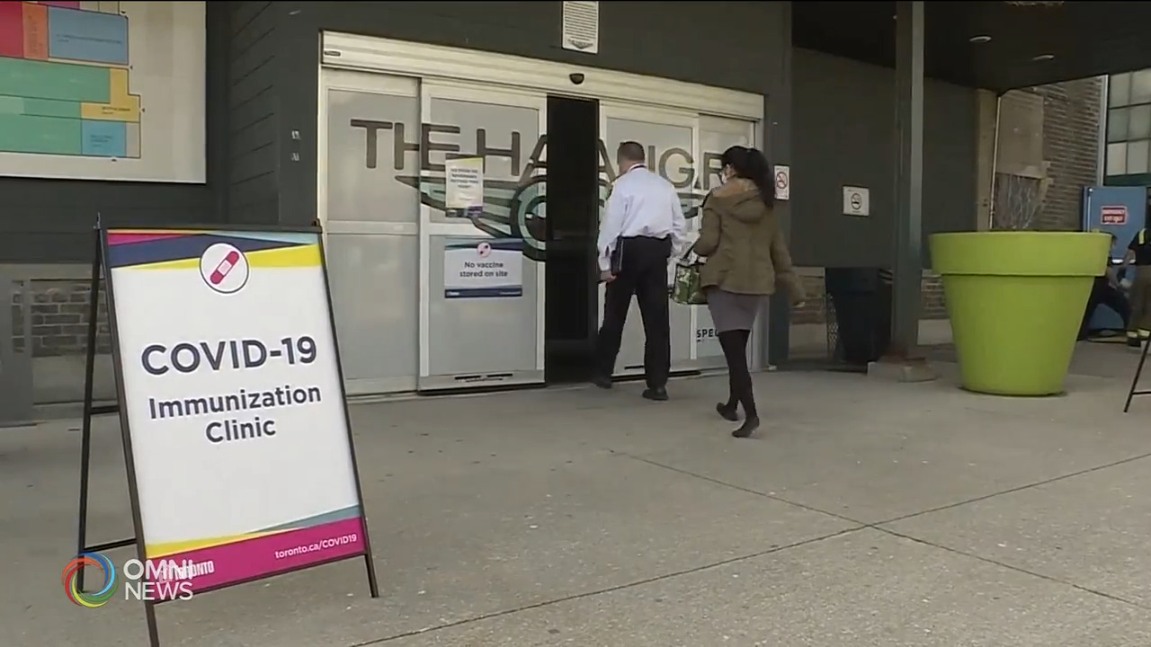 多市第六間大型疫苗接種中心今天開放 -- Apr 05, 2021 (ON)