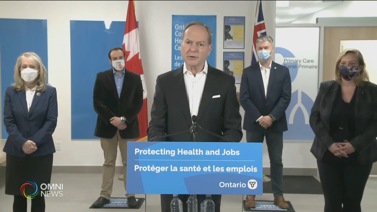 省府擴建渥太華社區中心及病童醫院 -- Mar 26, 2021 (ON)