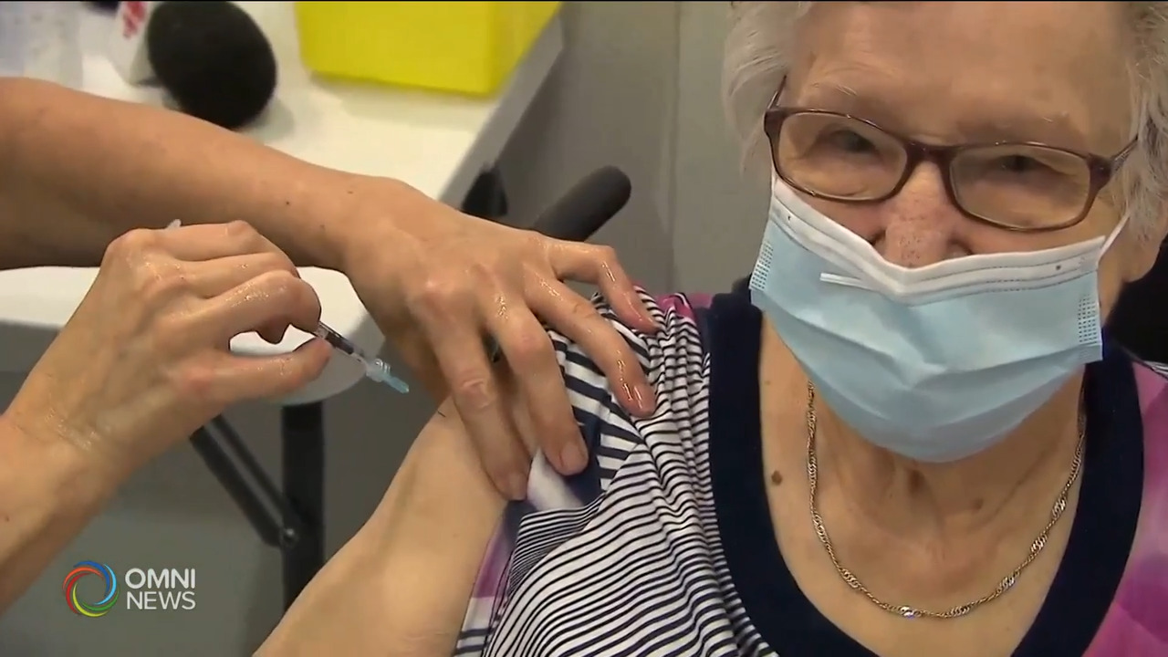 约克区为八十岁以上民众接种新冠疫苗－ Mar 01, 2021